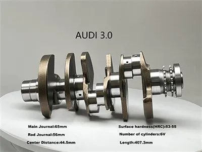 06e105101AA VW3.0 V6 Колінчастий вал підходить для Audi 3.0 (EA837)